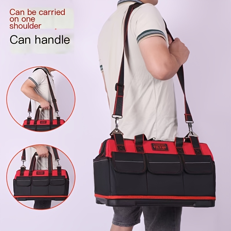 Home Improvement Items - A Red Electrician'S Tool Bag Available
