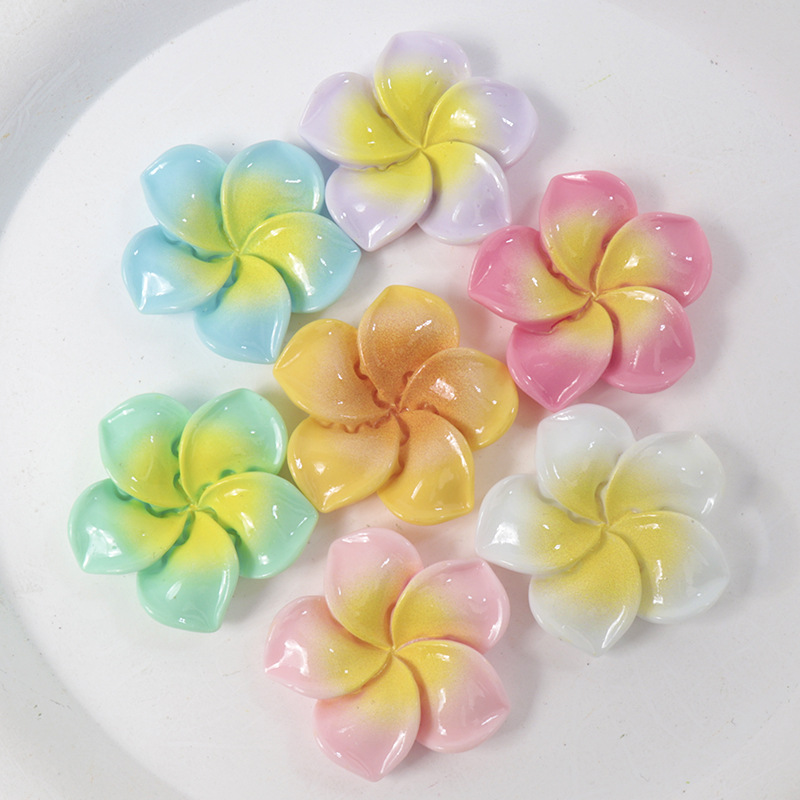 Home Improvement News - 10Pcs New Resin Flower Flat Back