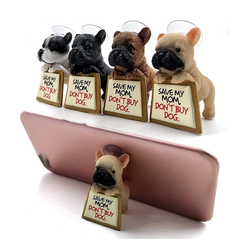 Home Improvement News - French Bulldog Figurine Dog Puppy Phone