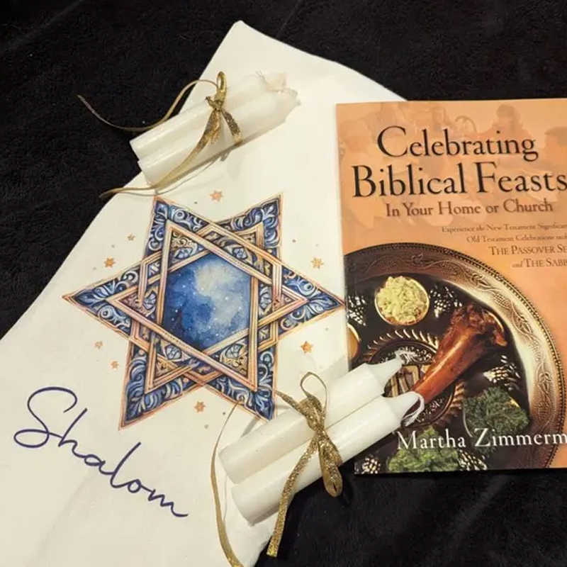 Home Improvement News - Hanukkah Kitchen Towel: Star of David
