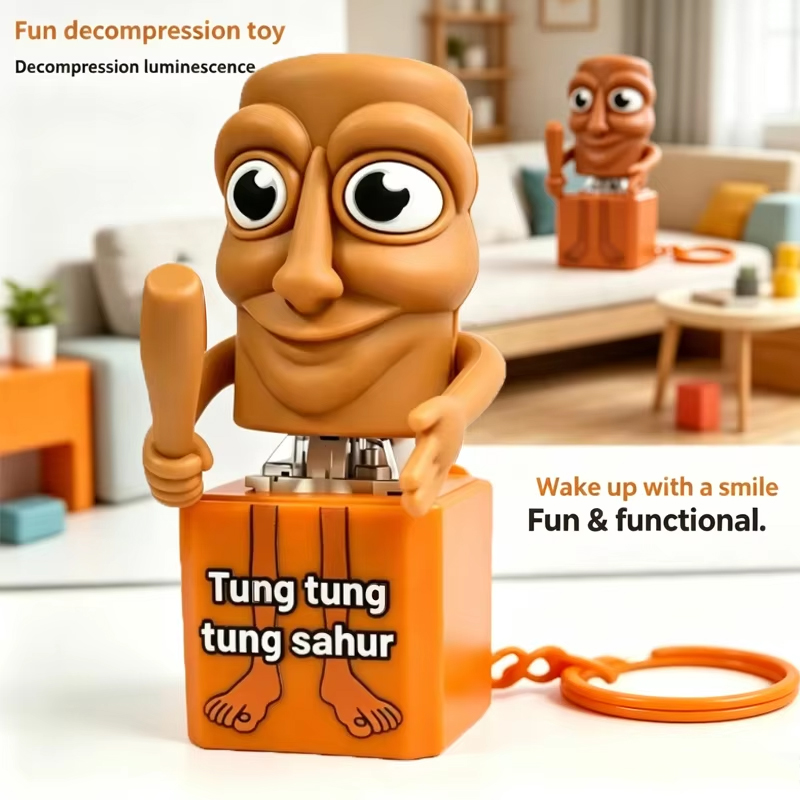 Home Improvement News - New Tung Tung Tung Sahur Keychain