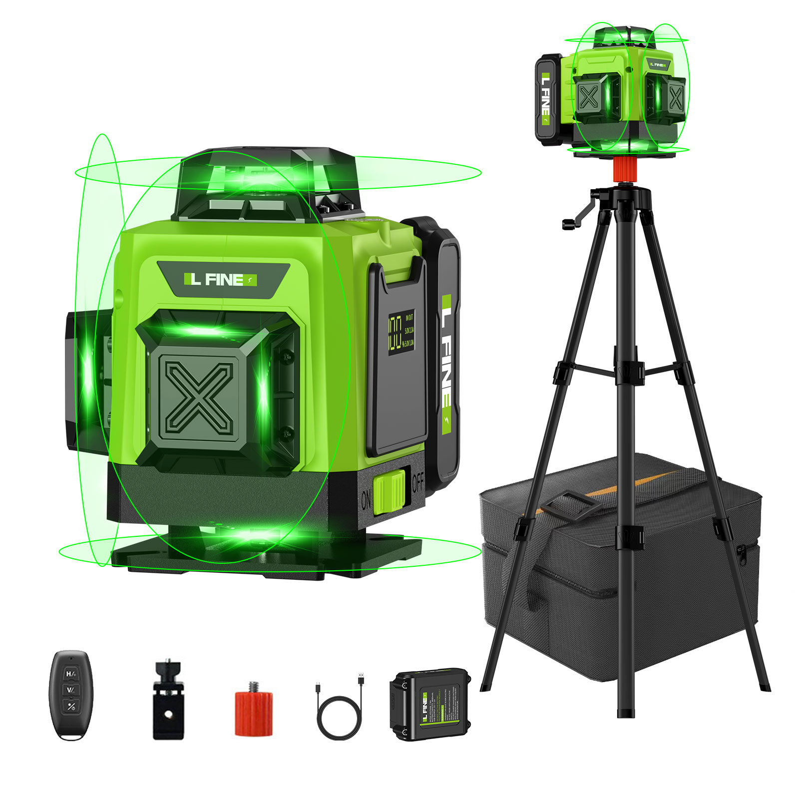 Laser Level Self-Leveling Hori - Home Improvement Items ulasan dan harga